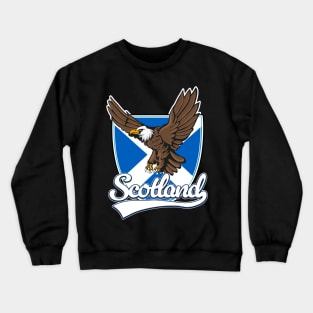 Scotland Eagle Logo travel patch Crewneck Sweatshirt